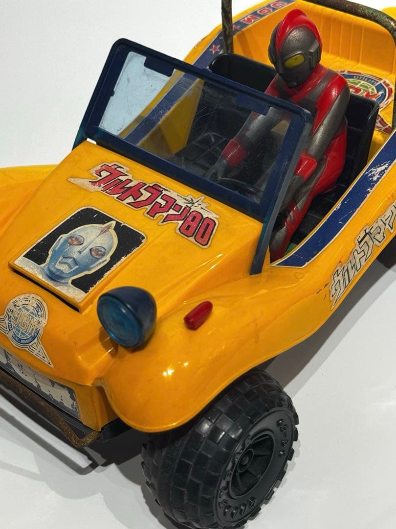 当時物　ウルトラマン８０　バギー　破損あり