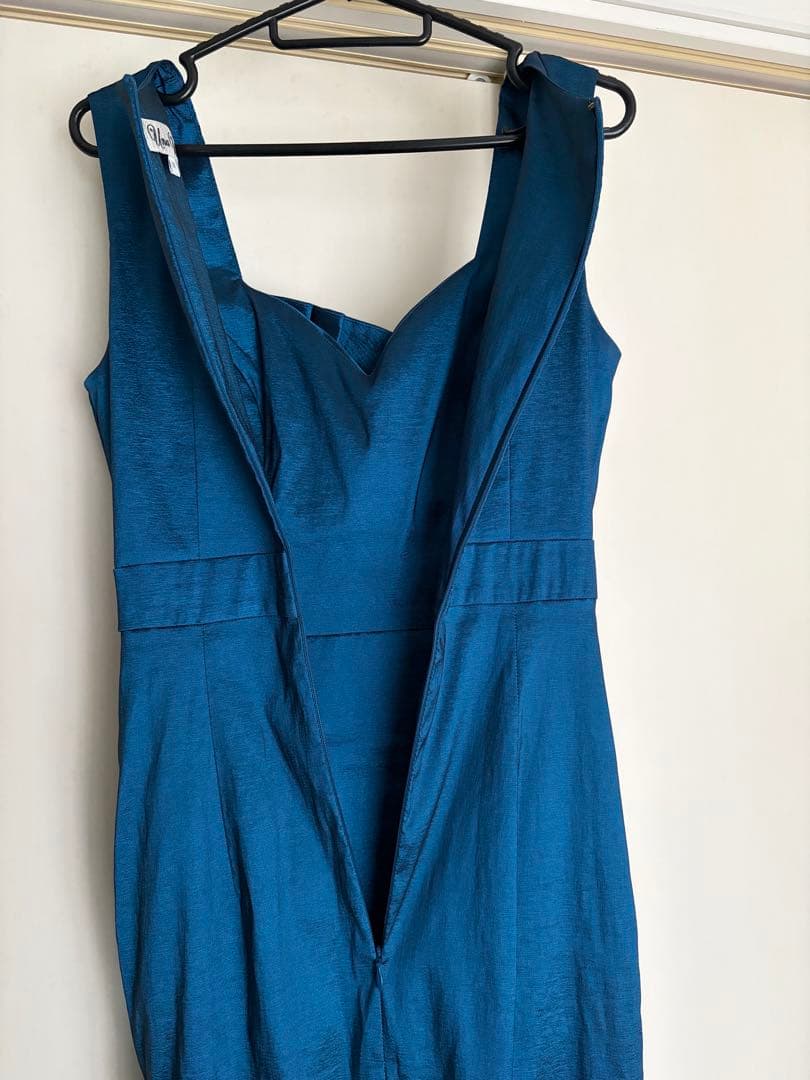 UNA VALERIE マーメイドドレス　ミッドナイトブルー