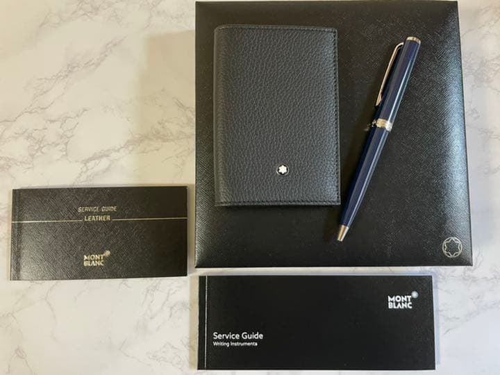 セット モンブラン PIX ボールペン マイスターシュテュック カード