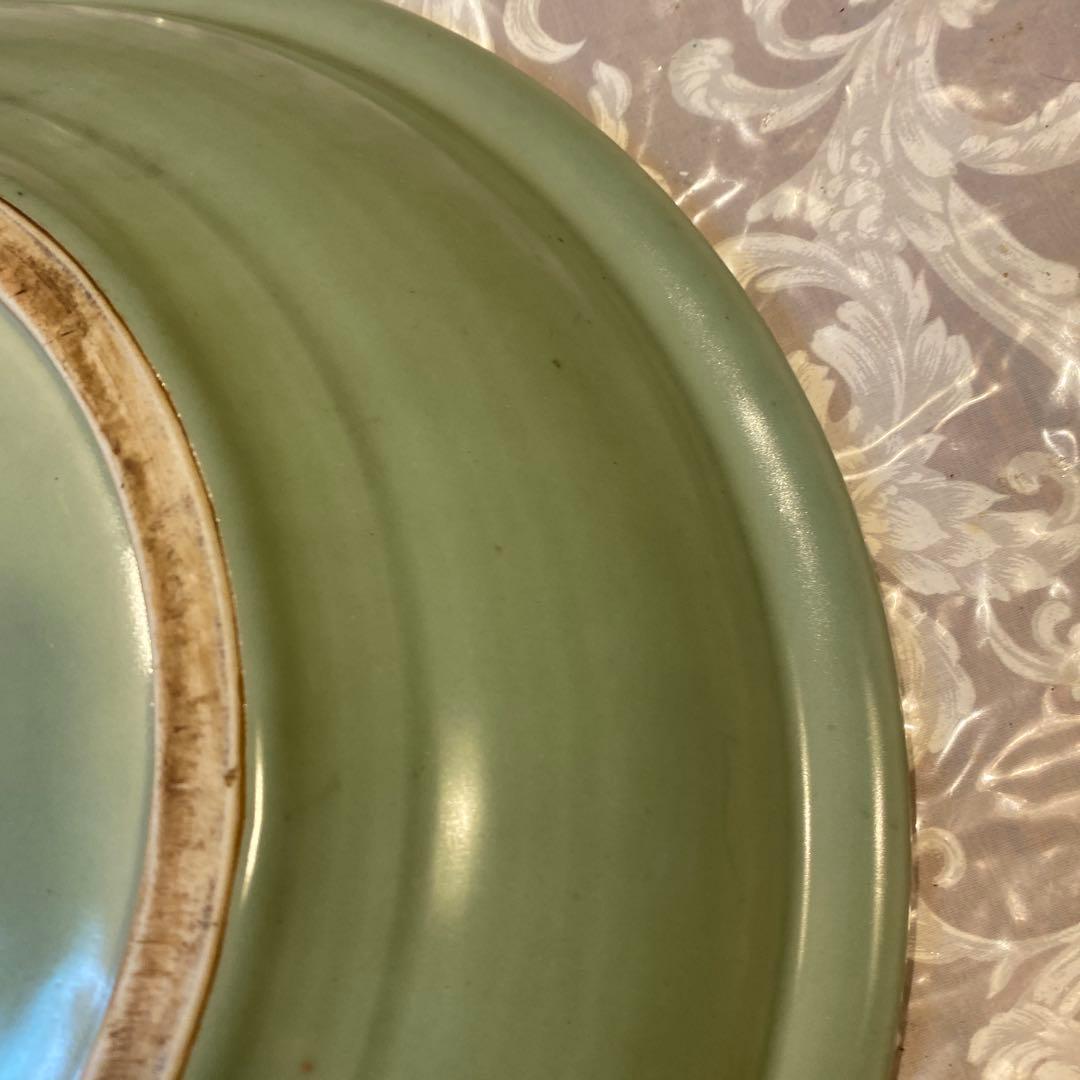 専用 中国古玩 龍泉窯 高麗青磁尺寸大皿