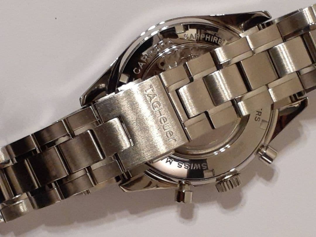 OH済　タグホイヤー CV2010 カレラ タキメーター　自動巻き腕時計