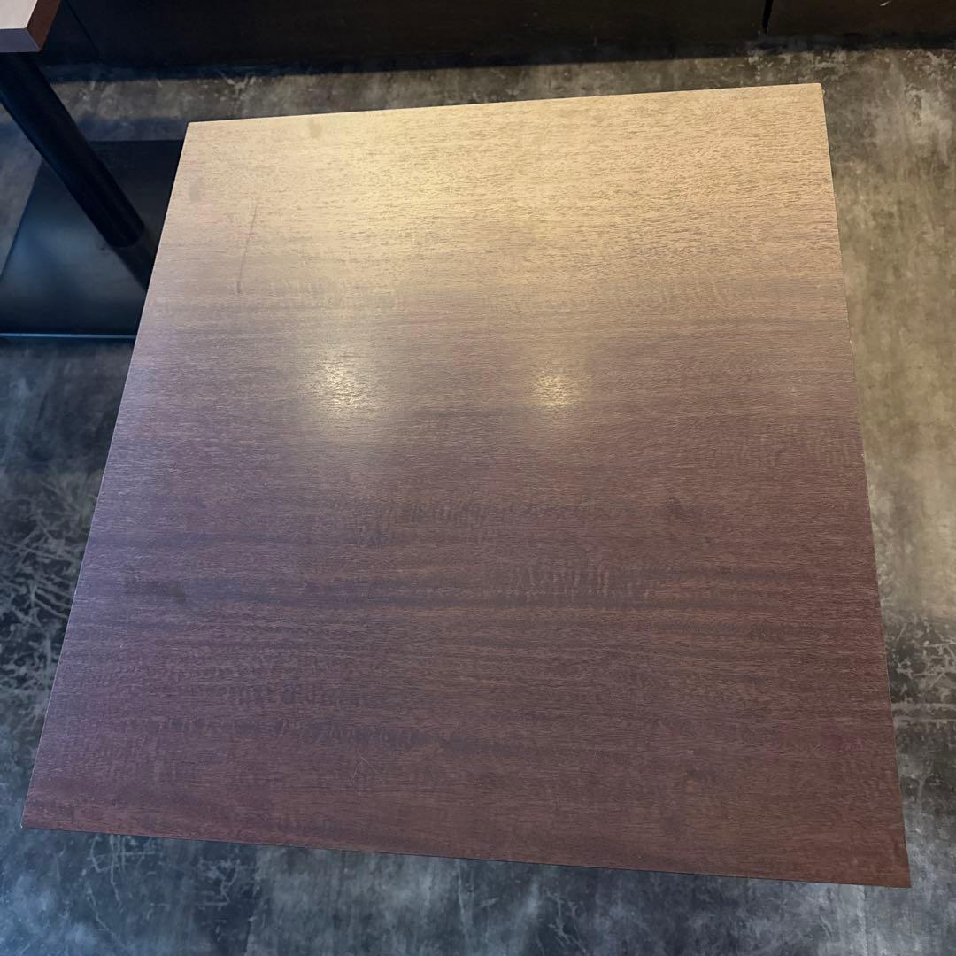 Proceed ダークブラウン 木製テーブル 600×550 6セット セール