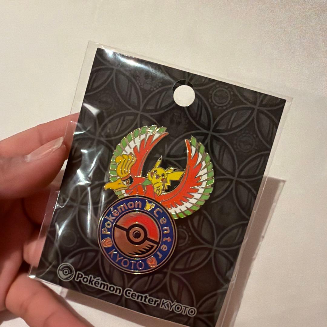新品】ポケモンセンターキョウト限定ロゴピンズ ｜ピンバッジ ホウオウ