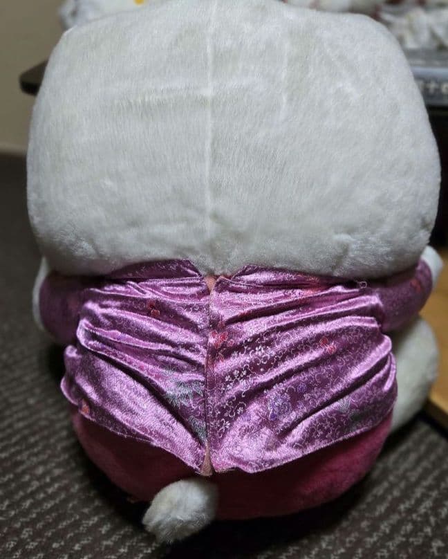 希少 超激レア 1990年代 レトロ チャイナ服 ハローキティ ぬいぐるみ 特大