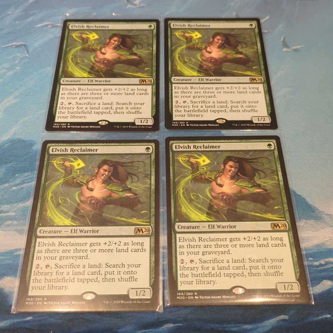 MTG エルフの開墾者 英語版 4枚セット品 - メルカリ