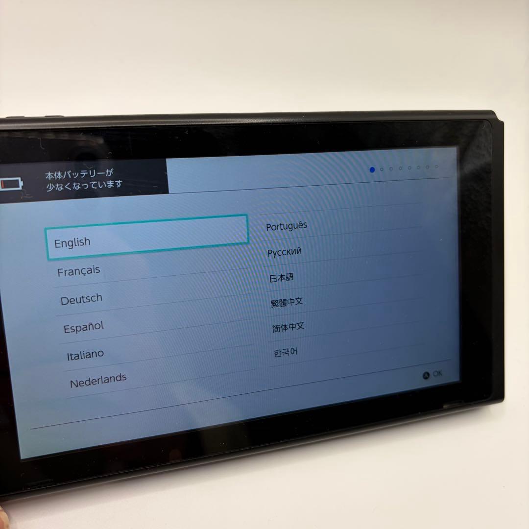 Nintendo Switch 本体のみ 2017年 モデル 初期型