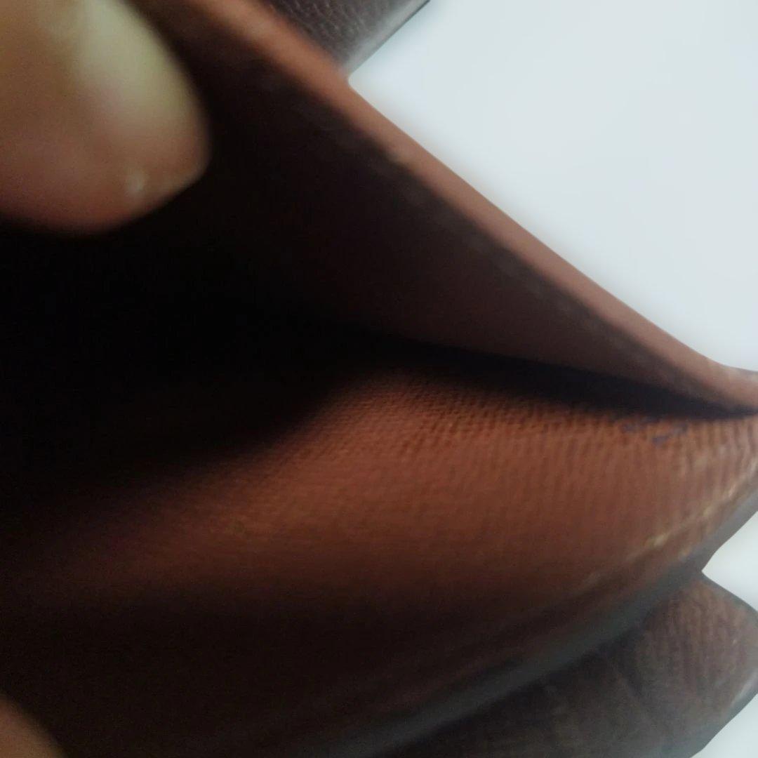 LOUIS VUITTON 三つ折り財布 ブラウン