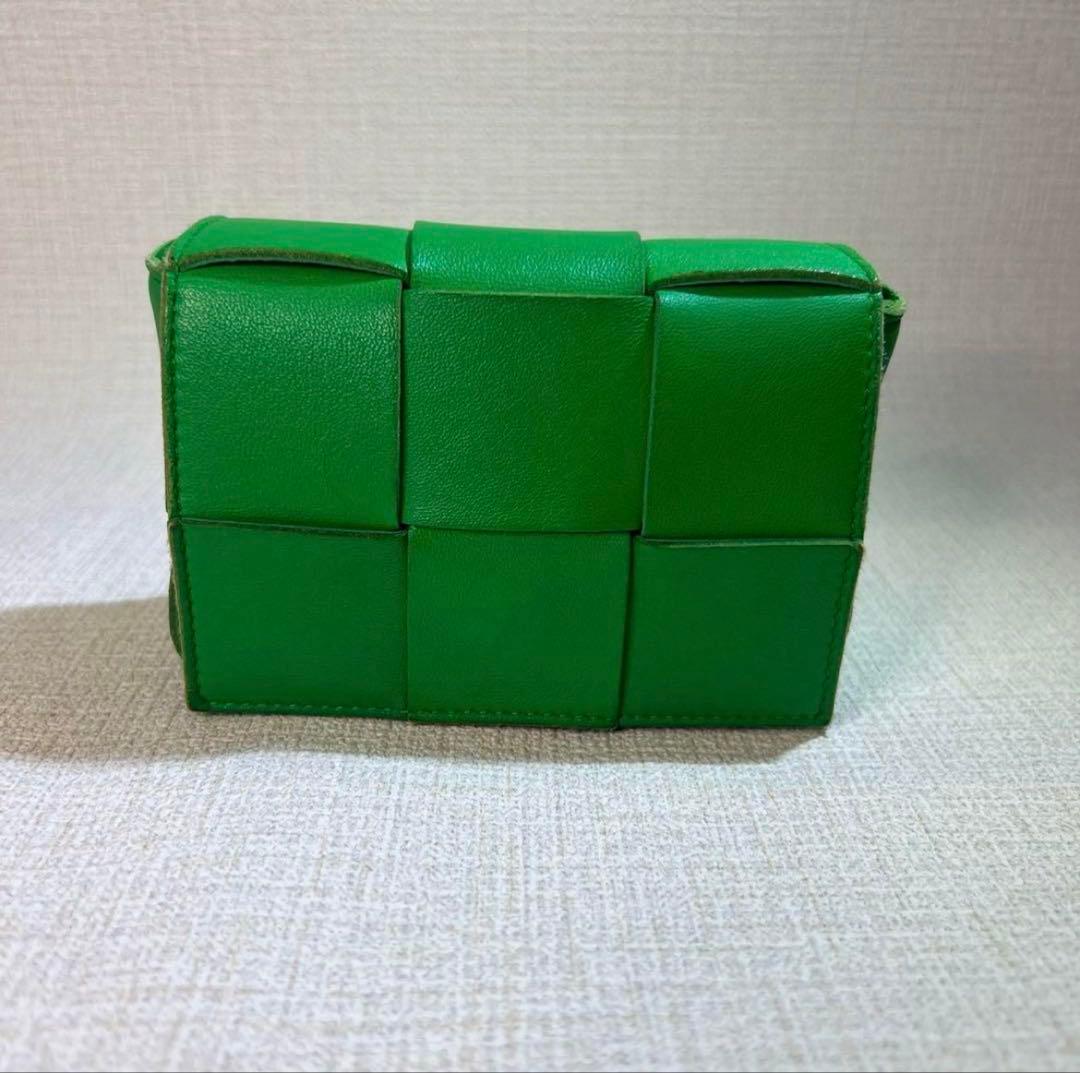 BOTTEGA VENETA グリーン ショルダーバッグ