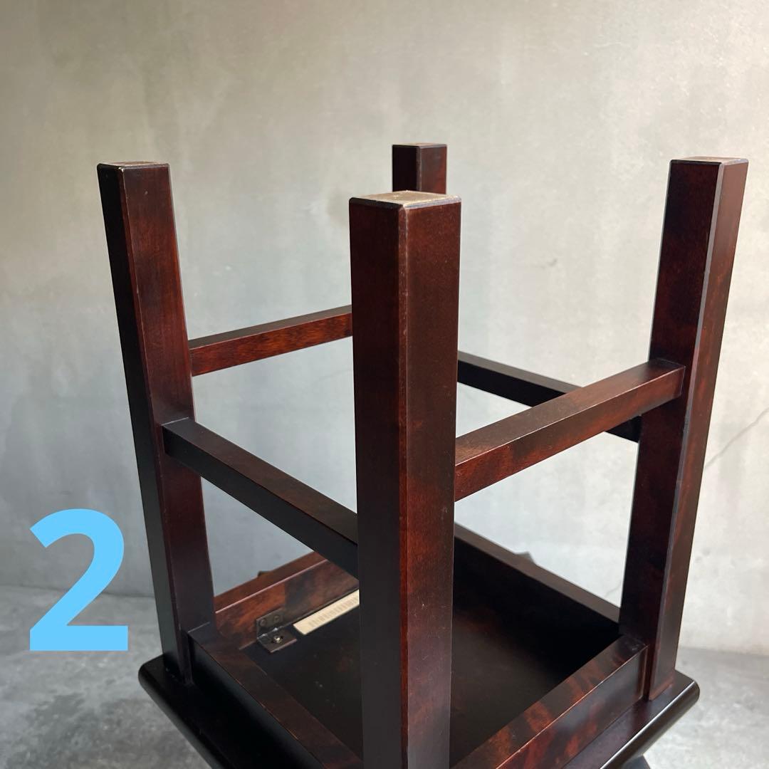 北海道民芸家具　樺材スツール　オールドヴィンテージ