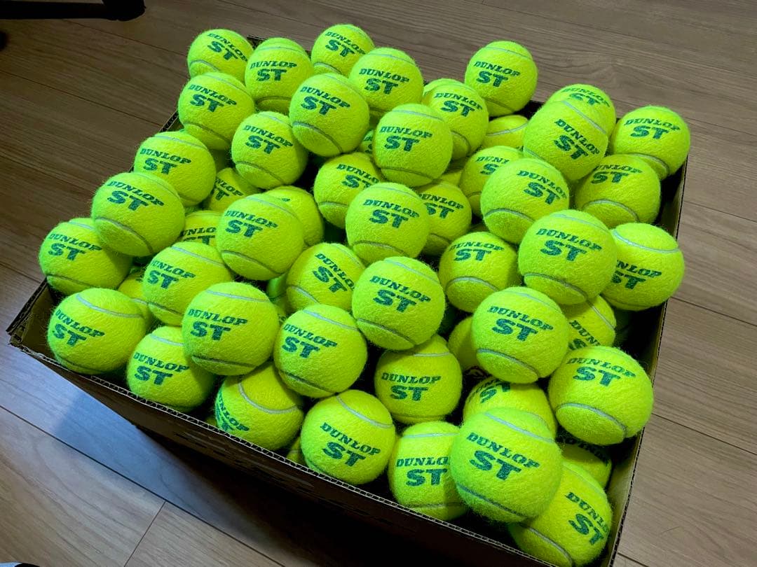 女子練1週間のみ 即日発送 中古硬式テニスボール60球 - メルカリ