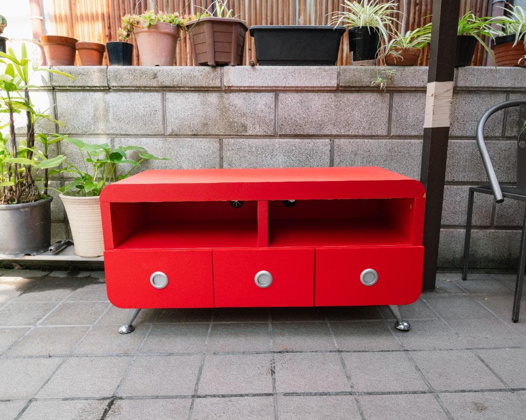 スペースエイジ ヴィンテージ TV ローボードアメリカンレトロポストモダン