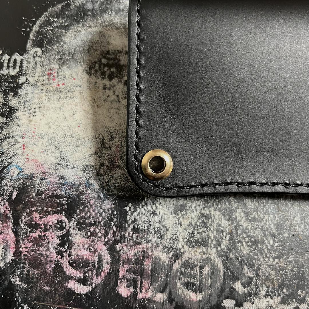 トラッカーウォレット ミドルトラッカーウォレット イタリアレザー 3層 #340