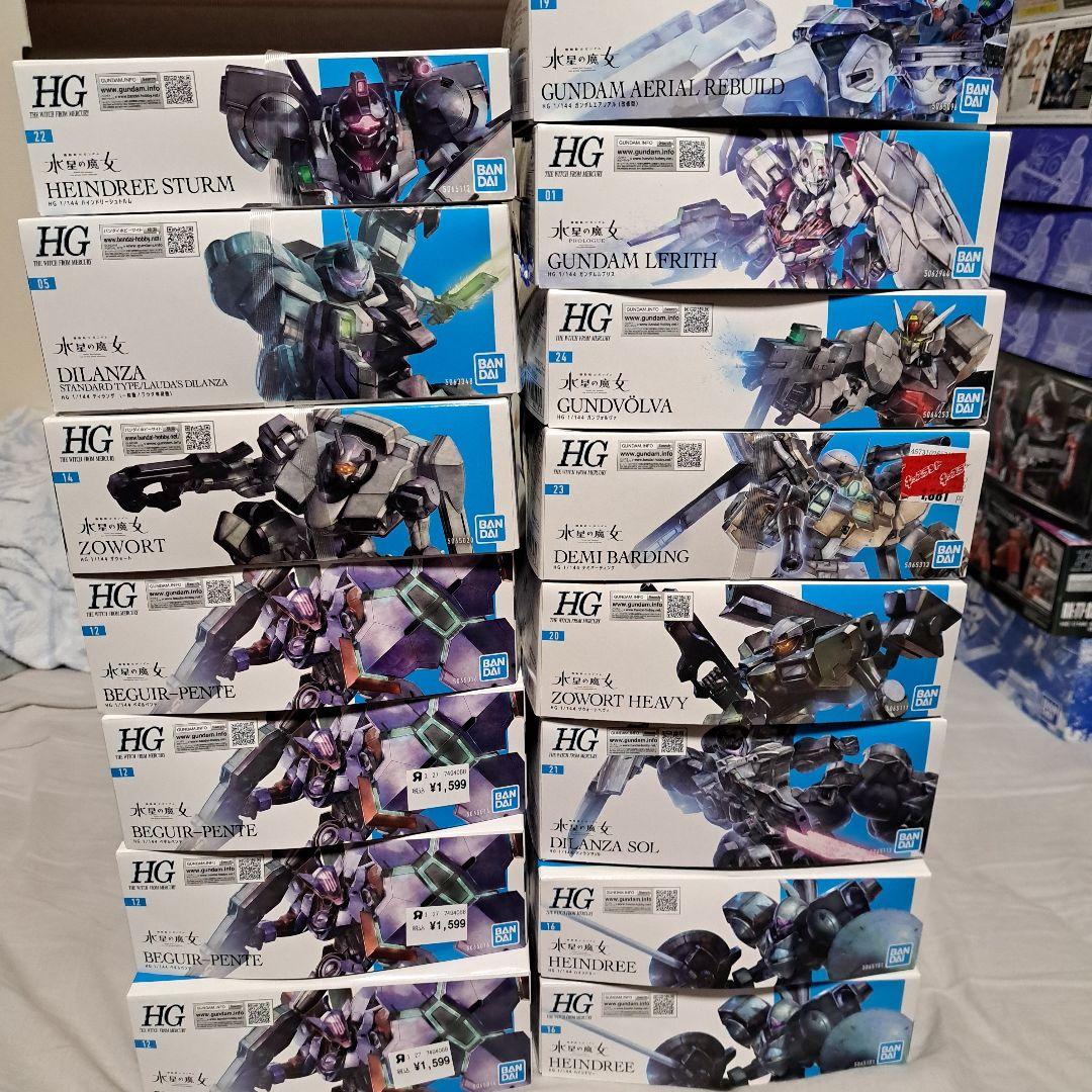 ガンプラ水星の魔女まとめ売り