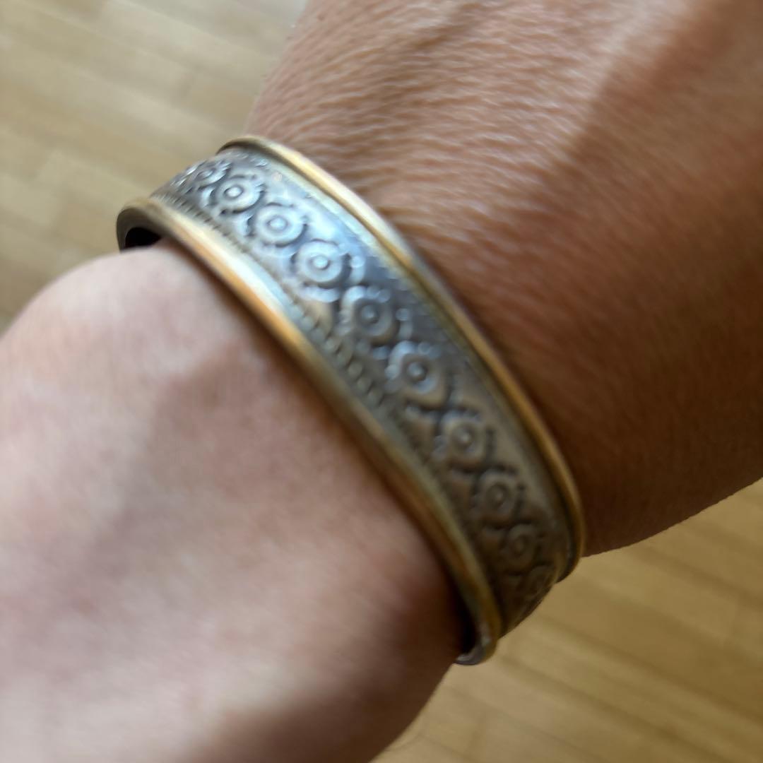 シルバーバングル　ヴィンテージ