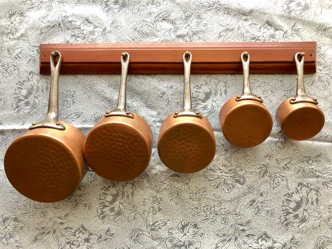 銅なべ 5サイズセット アンティークレトロ満載 - メルカリ