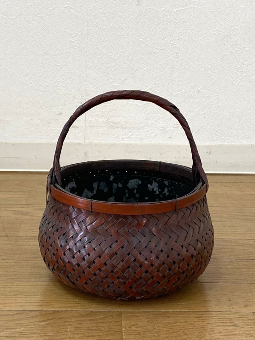 炭斗 炭入 炭籠 竹籠 茶道具 竹細工 - メルカリ