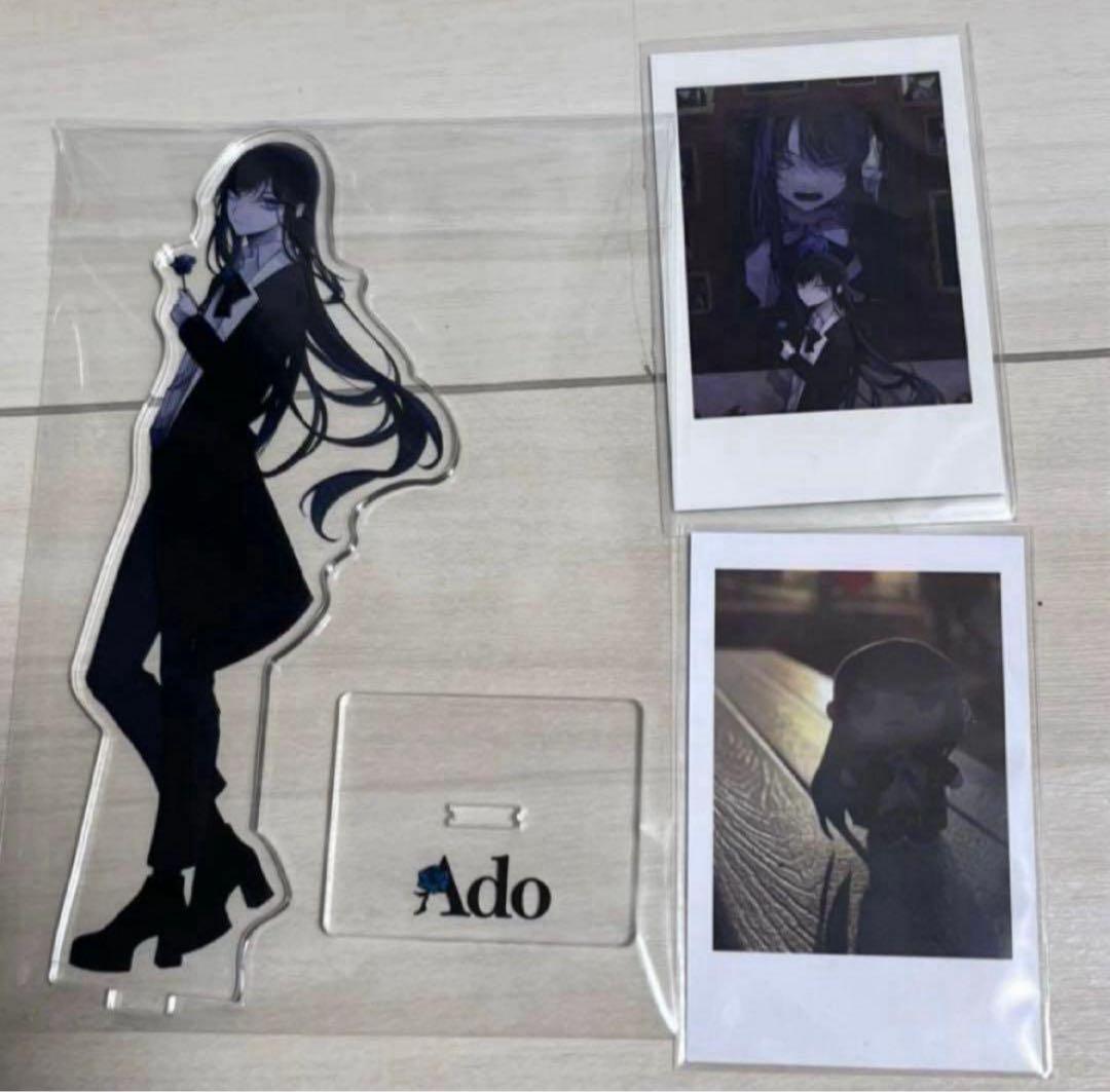 Ado 喜劇 かっこいいアクリルスタンド チェキ風トレーディングカード Ado Official Shop】 Ado 喜劇 かっこいいアクリルスタンド チェキ風