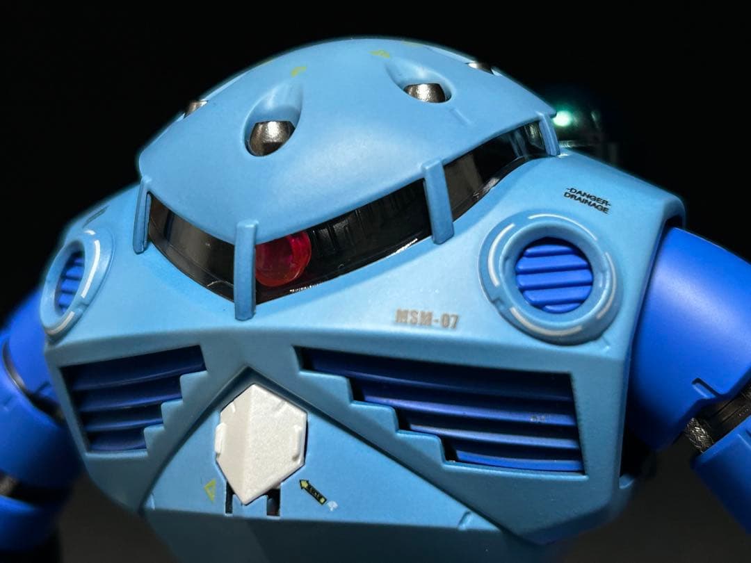 MGズゴック量産型イメージキャンディーグラデーション一部艶消し塗装済