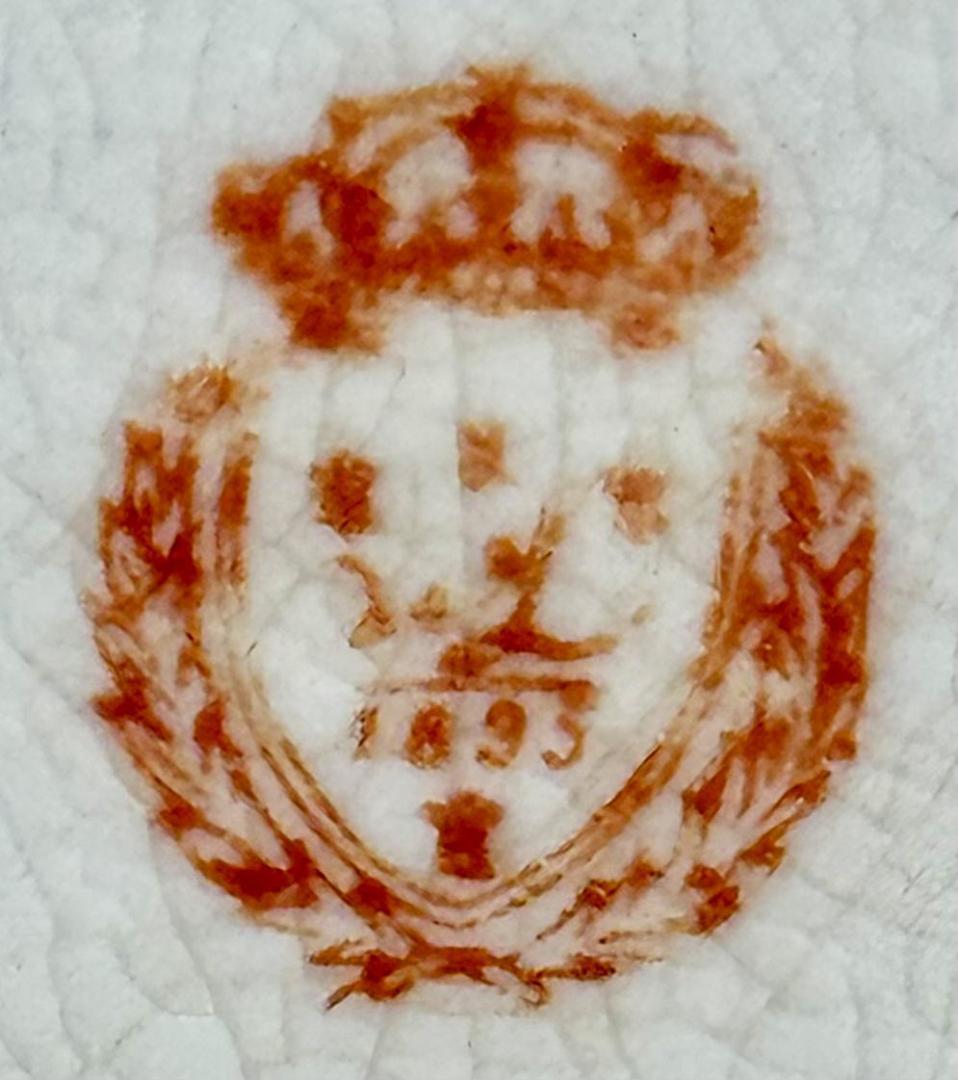 WL 1895 ウォン・リー磁器 ブロンズ 豪華な大きなボウル WWTT372