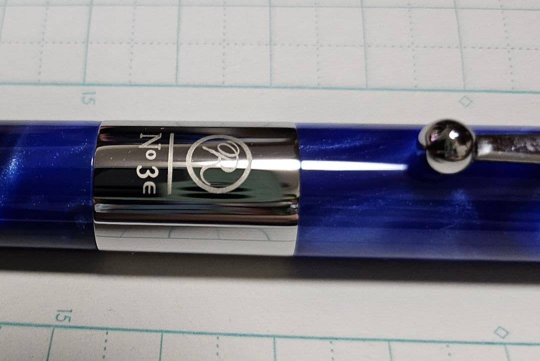 t*e様 限定 ロメオ No.3e エレメント ブルー 太軸