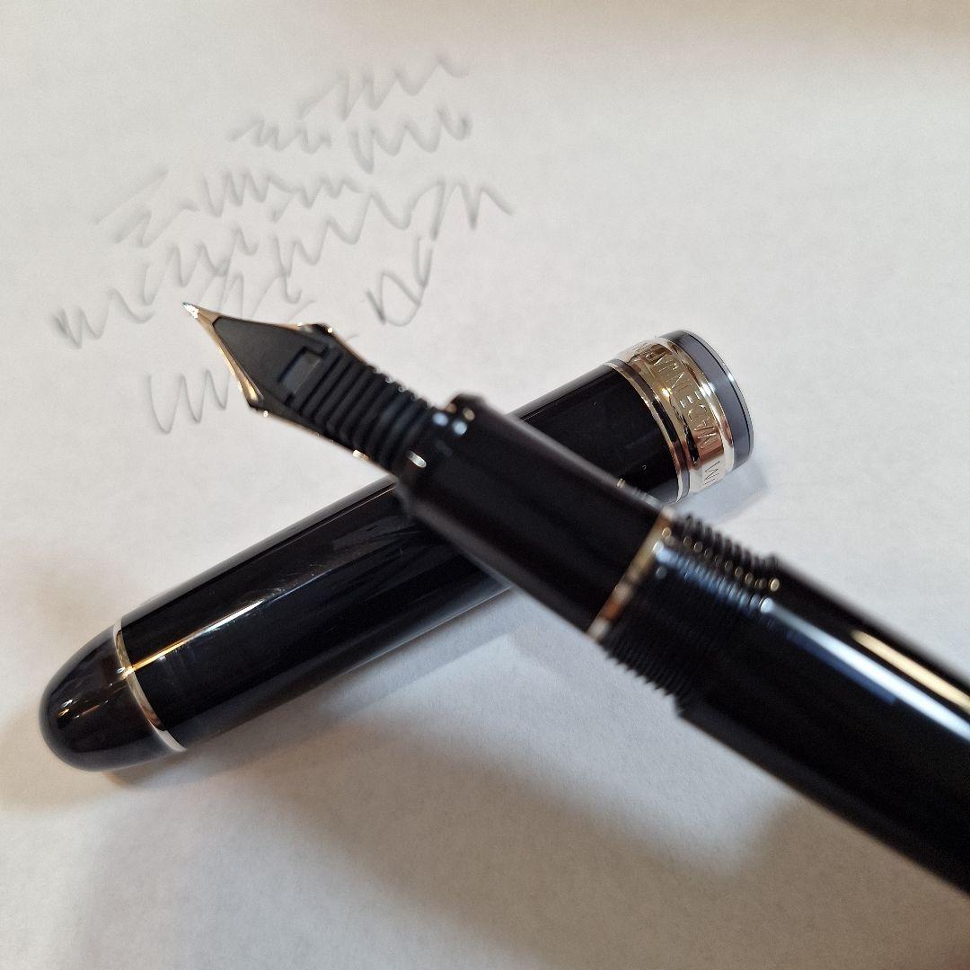 極細 センチュリーロジウム 万年筆
