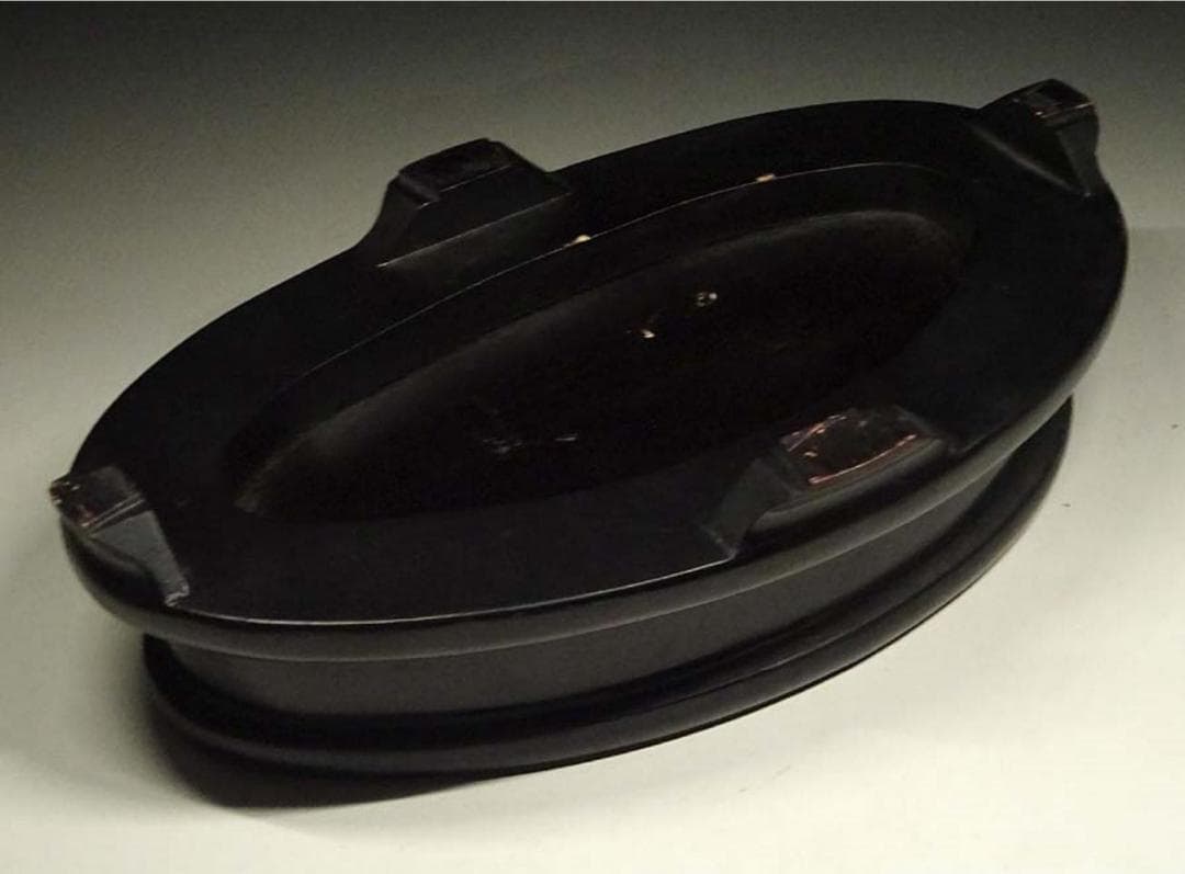 銅製 馬踏飛燕 馬の像 置物 台付き 幅約43cm c08299