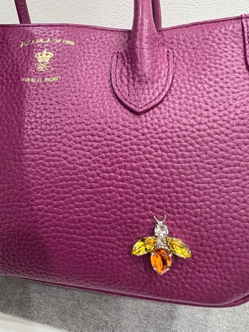 ADMJ エーディーエムジェイ　ミニトートバッグ　蜂