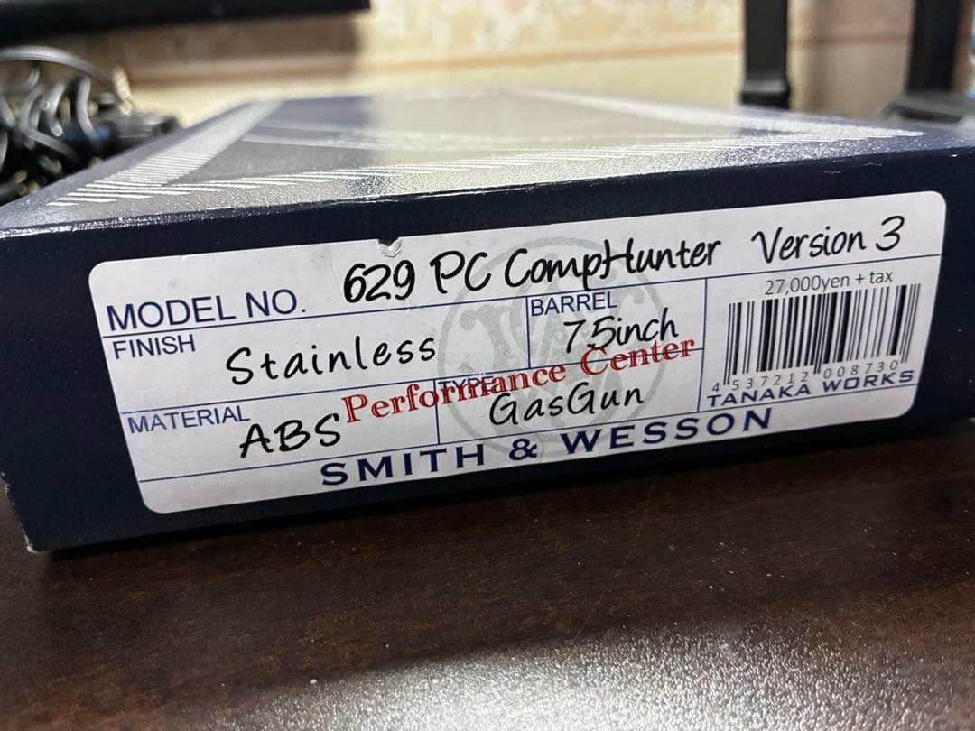 タナカワークス ガスガン m629 PC コンプハンター 実物ケース 付属