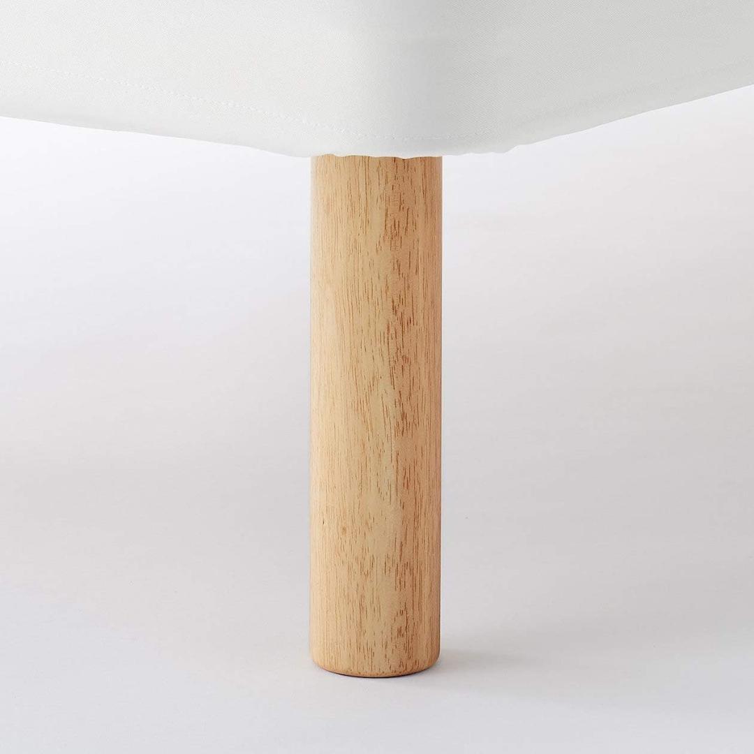 無印良品 脚付マットレス セミダブル ほぼ新品 超お買得！ 脚別売