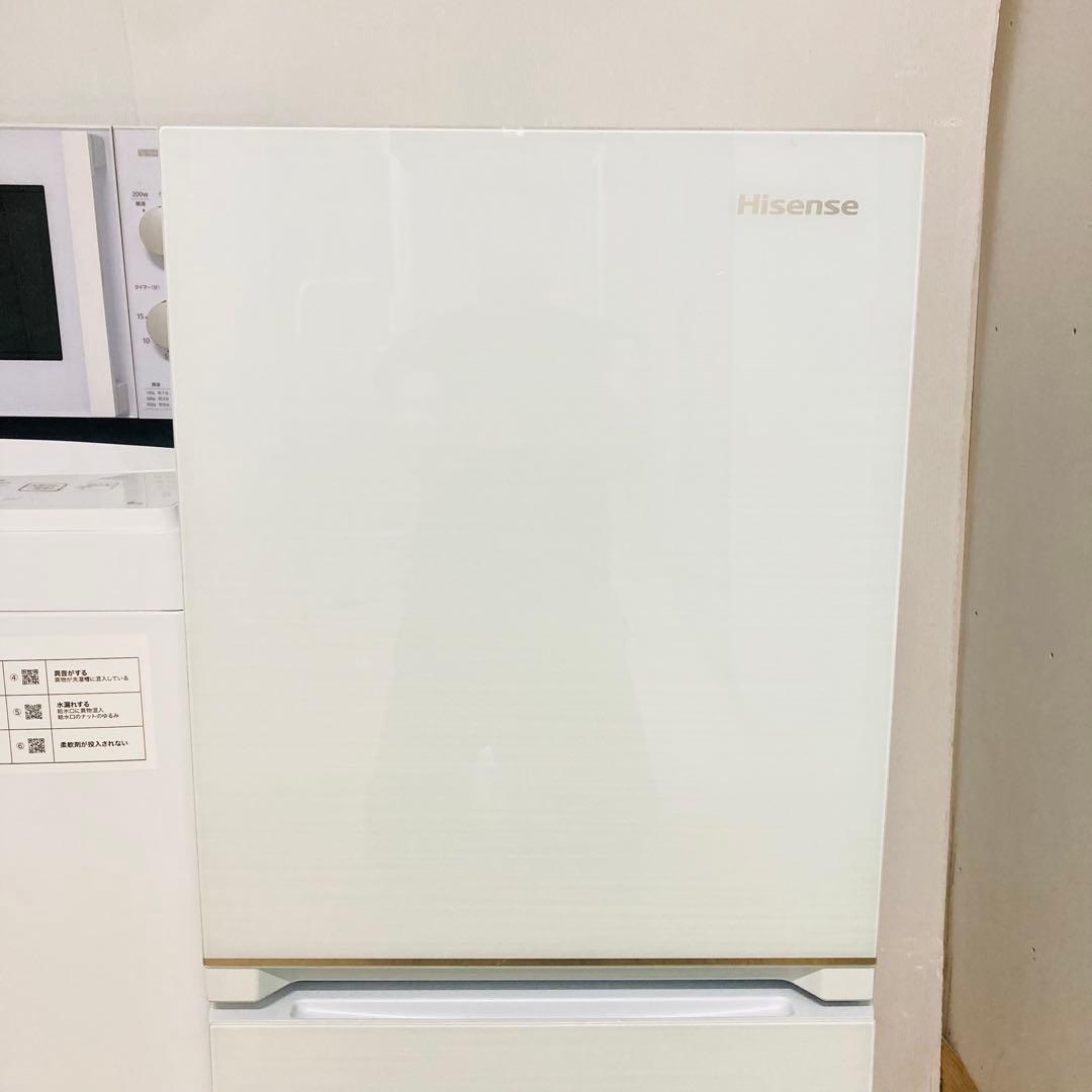 美品ガラストップ冷蔵庫含む一人暮らし家電セット❗️大阪、大阪近郊