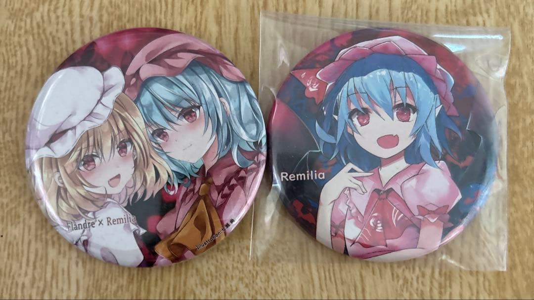 東方 缶バッジ レミリア フラン - メルカリ