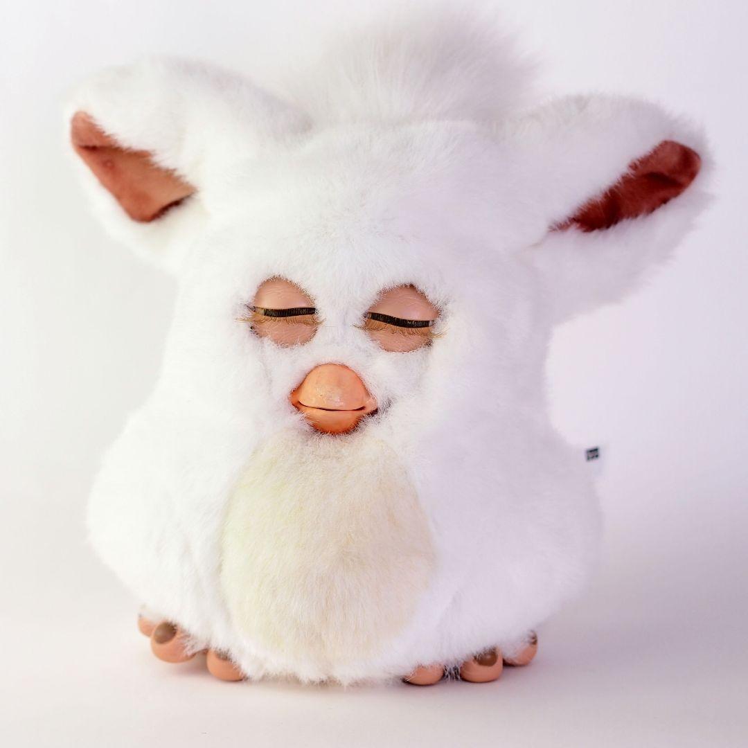 稼動品】ファービー2 シュガースノー ブルー目 ドイツ語版