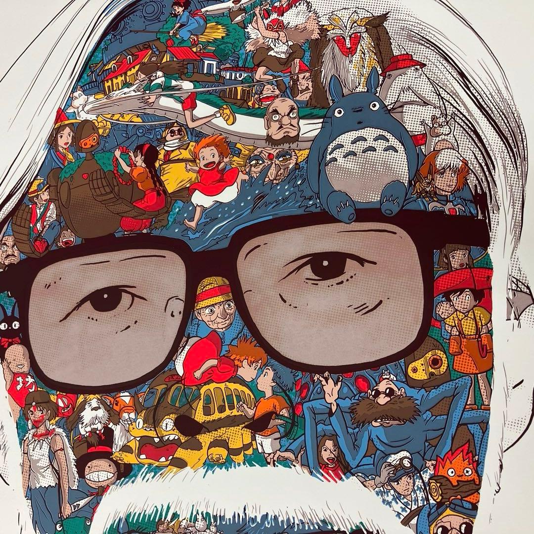 宮崎駿 ジブリ作品 版画 シルクスクリーン