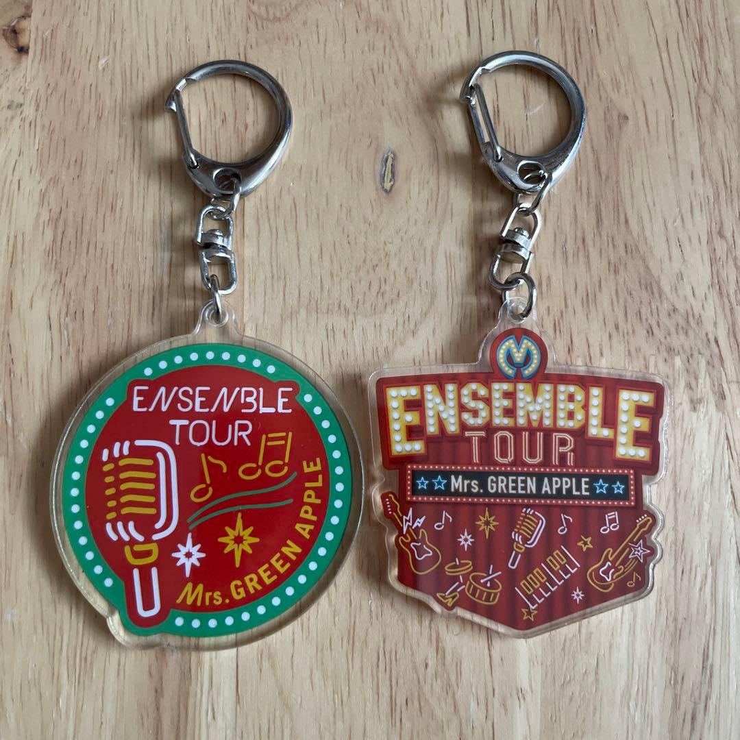 Mrs.GREENAPPLE ミセス キーホルダー アンサンブルツアー - メルカリ