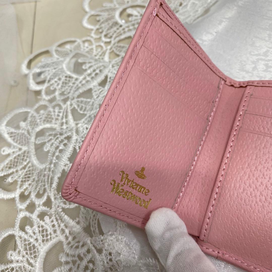 Vivienne Westwood 三つ折り財布 ピンク