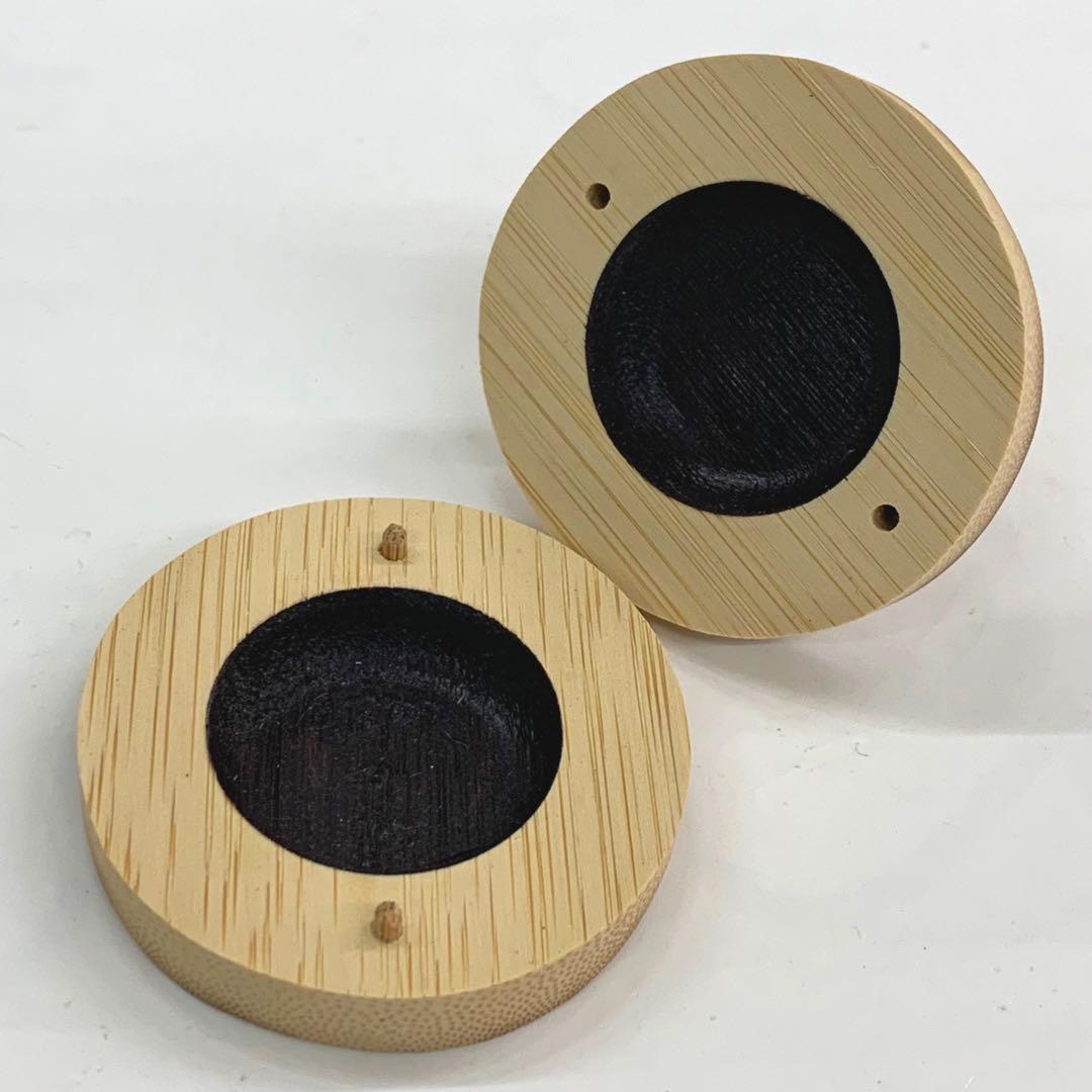 香合 竹 兎】竹遊 共箱 越前竹細工