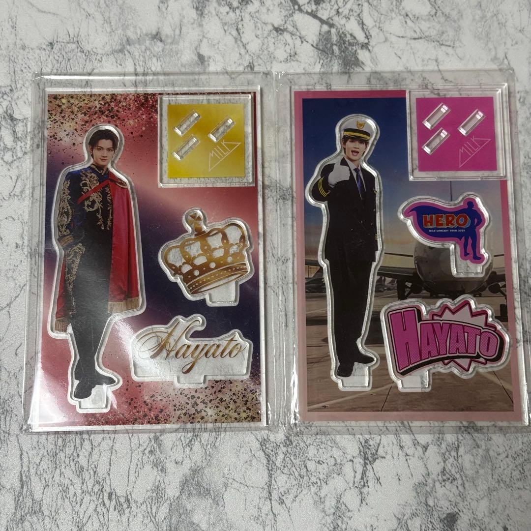 M!LK 佐野勇斗 HEROアクリルスタンドセット - メルカリ
