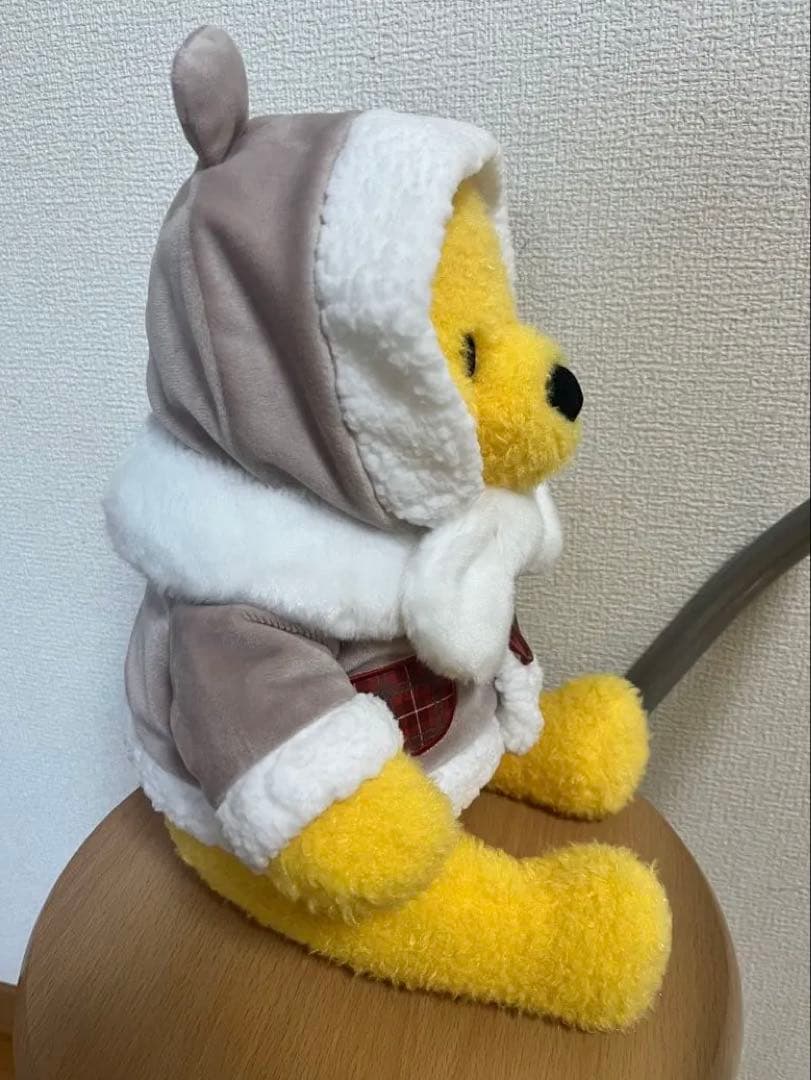 くまのプーさん　ぬいぐるみ　クリスマス　ディズニー　2025 新品タグ　ダッフル