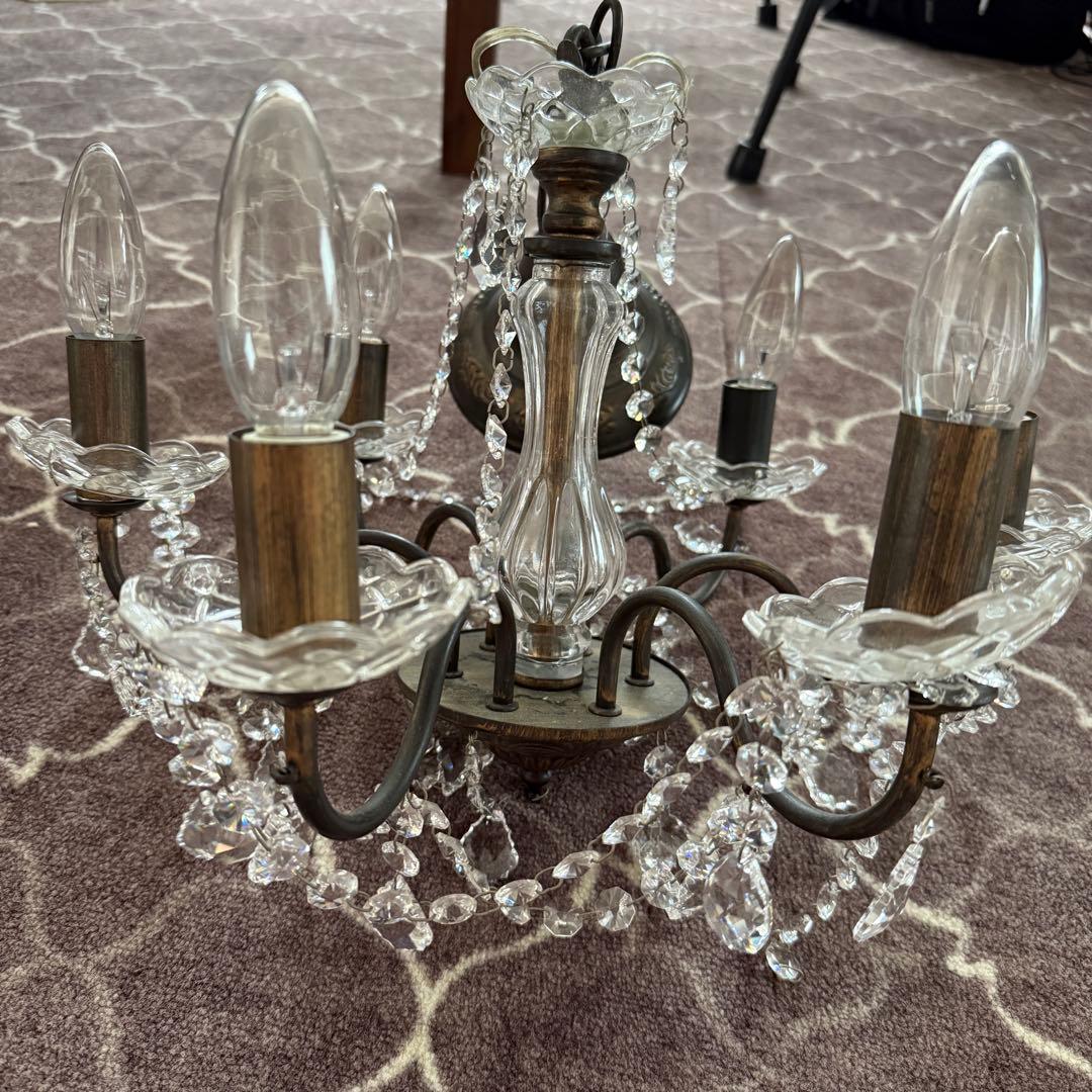 ペンちゃん様専用 2台セット スワロフスキー クリスタル シャンデリア