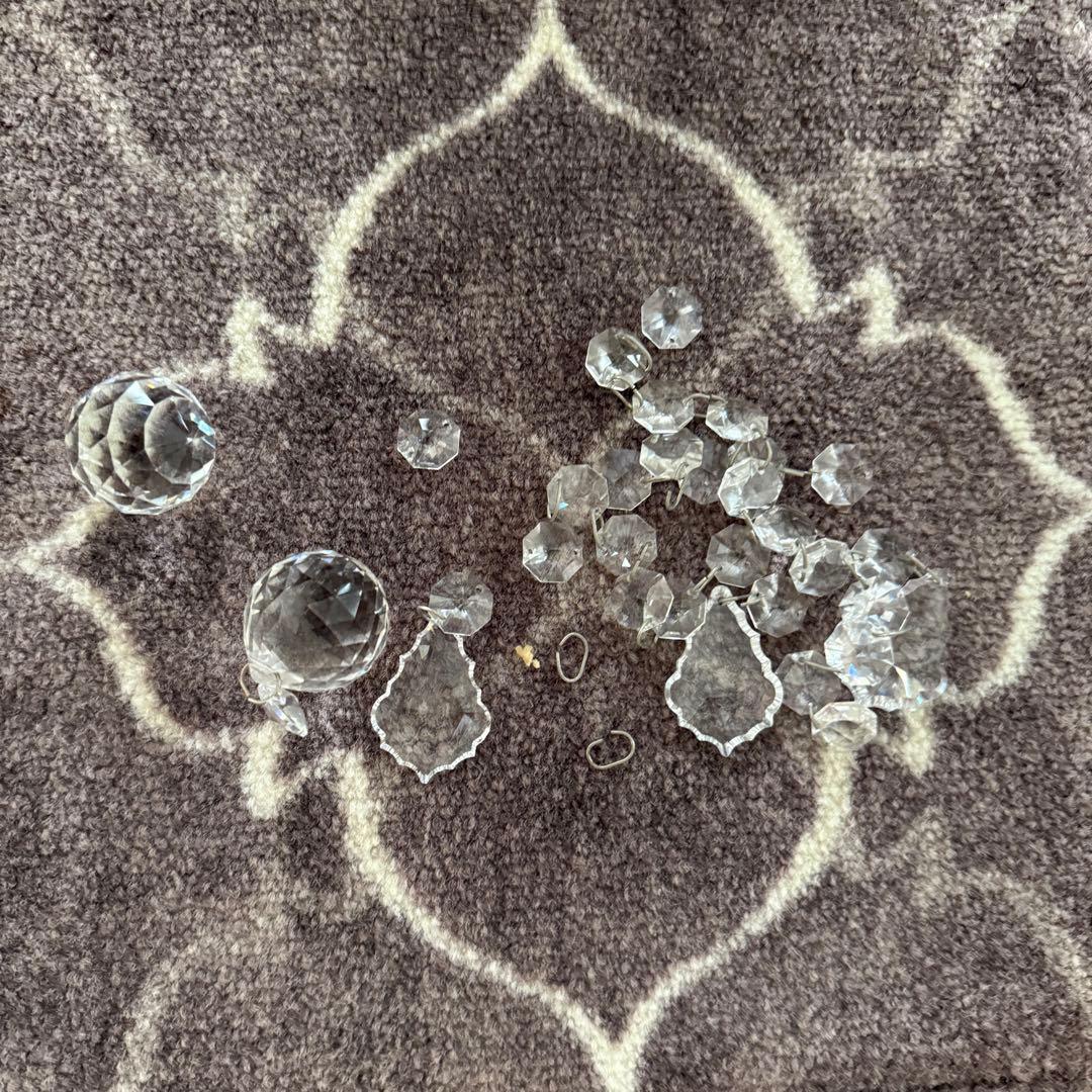 ペンちゃん様専用 2台セット スワロフスキー クリスタル シャンデリア