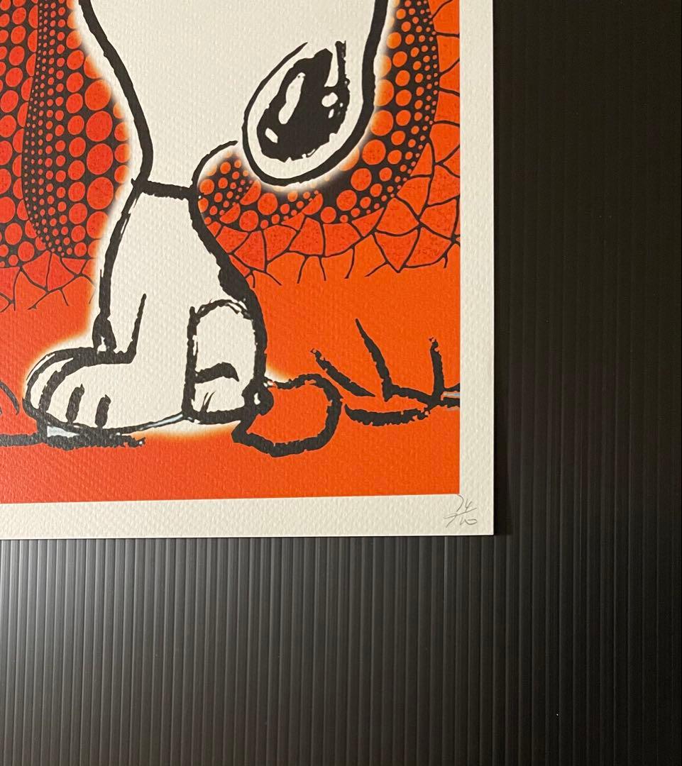 DEATH NYC/限定アートポスター/スヌーピー /SNOOPY/かぼちゃ