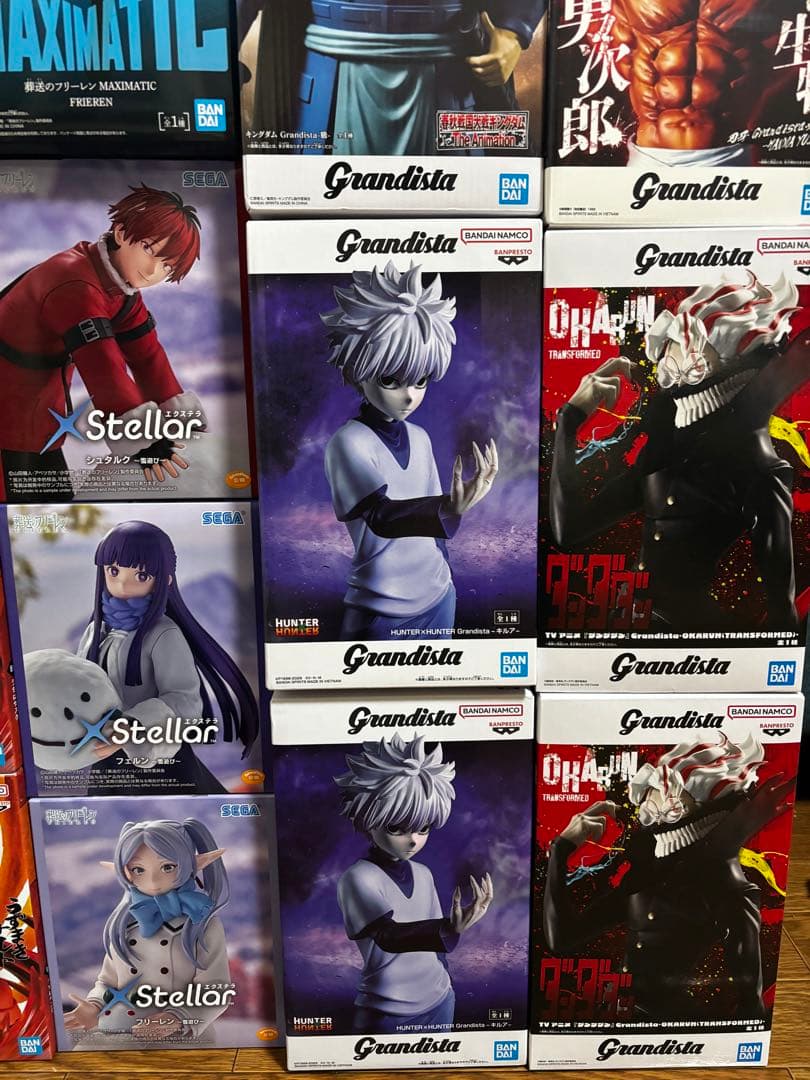 最新含むプライズフィギュア まとめ売り19体セット - メルカリ