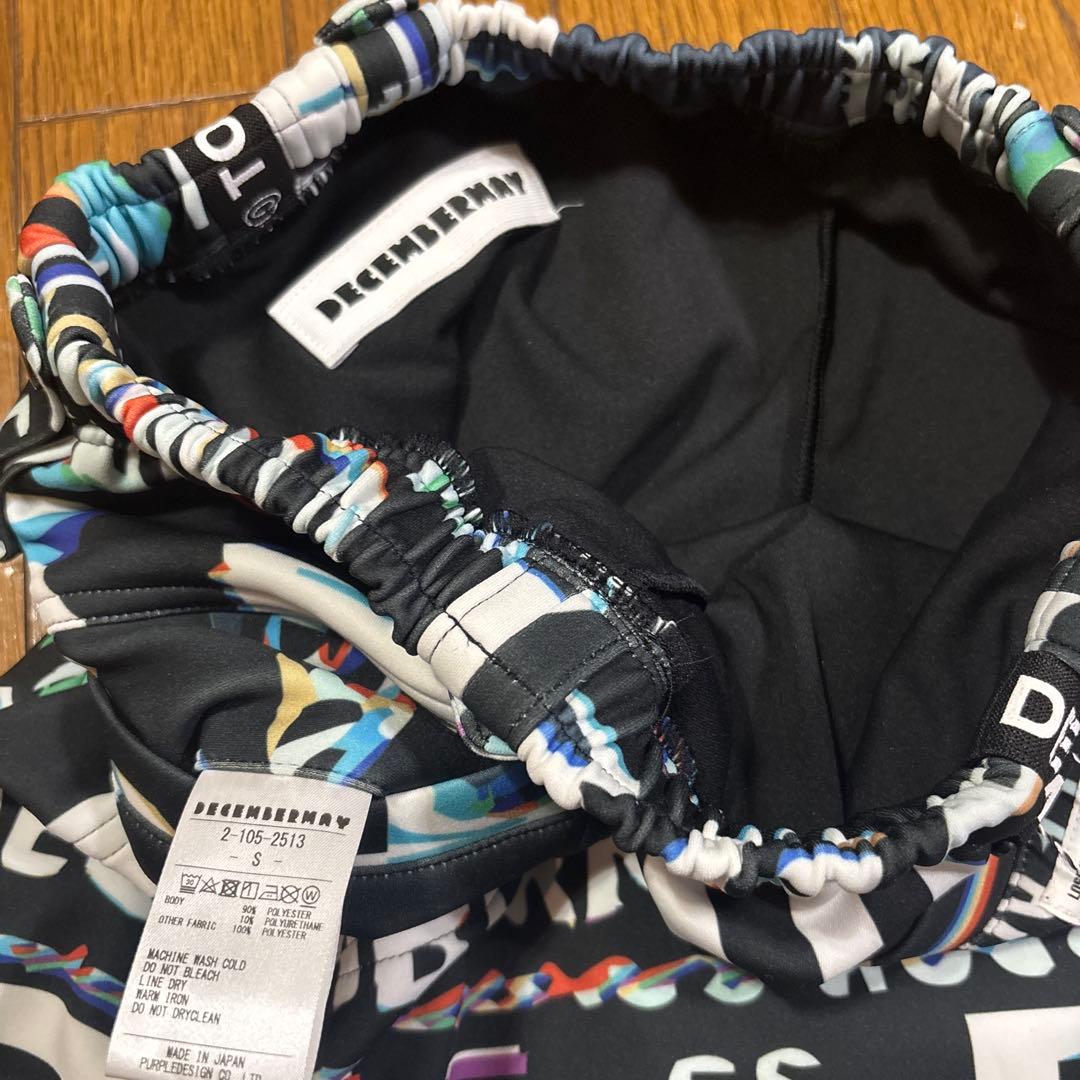DECEMBERMAY グラフィックスカート Ｓサイズ ブラック新品未使用