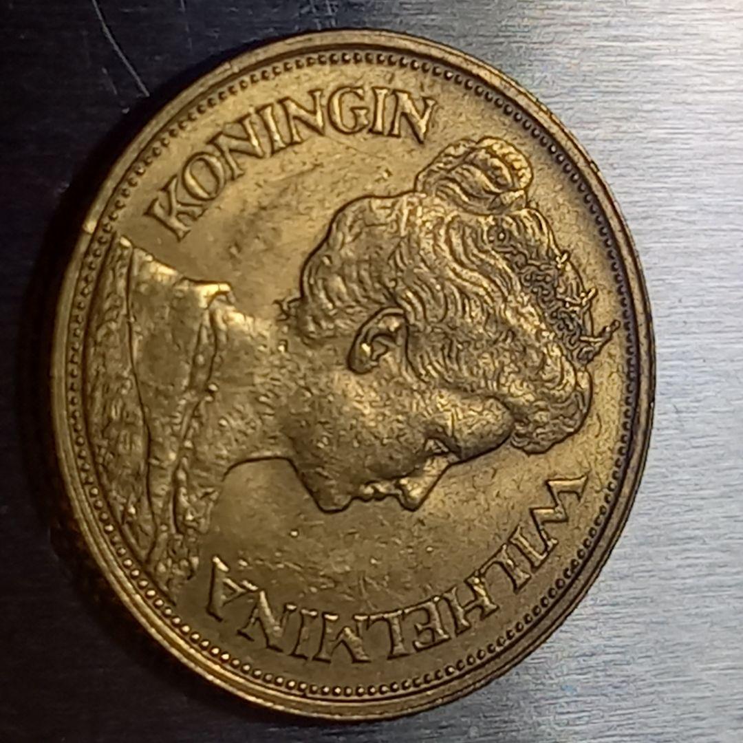 金貨 オランダ王国 5グルデン 1912年　ウィルヘルミナ女王