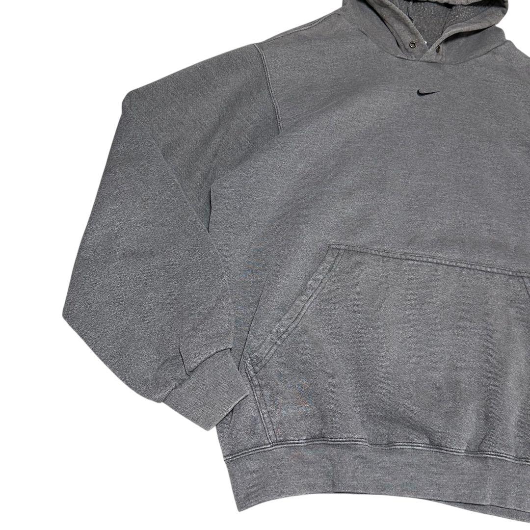 00s 希少 NIKE ナイキ センタースウッシュ スウェット パーカー
