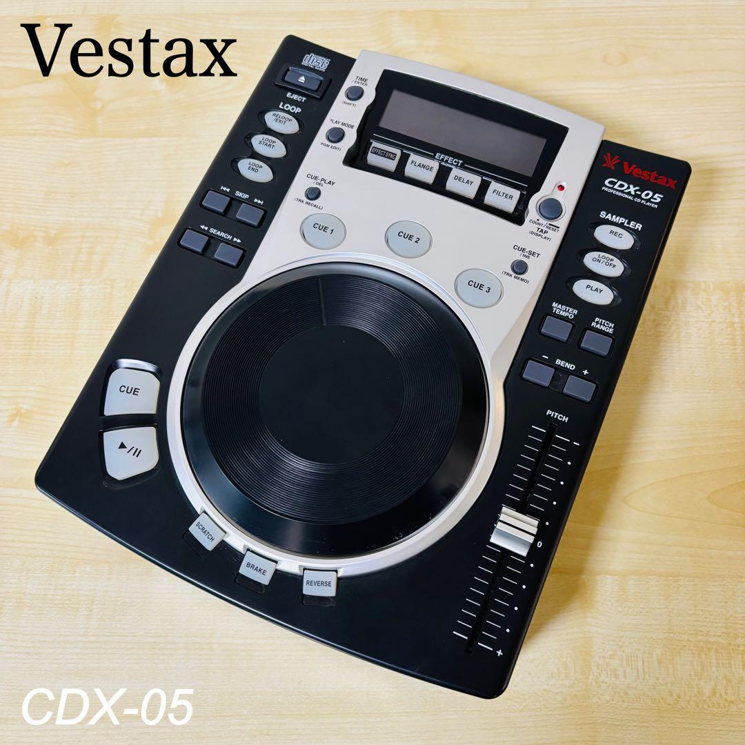 【美品】Vestax CDX-05 CDJ 送料込み Vestax（ベスタクス） Vestax CDX-05 Professional CD Player CDJ