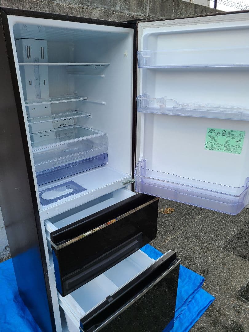 三菱 冷蔵庫 3ドア 福岡取り来る歓迎 よく冷えます 製氷