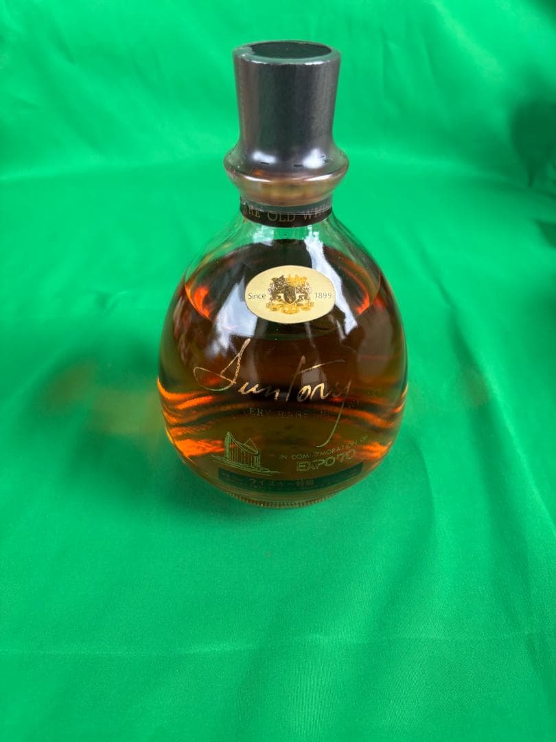 サントリー ウイスキー EXPO'70 大阪万博記念ボトル 未開封 古酒 箱付き