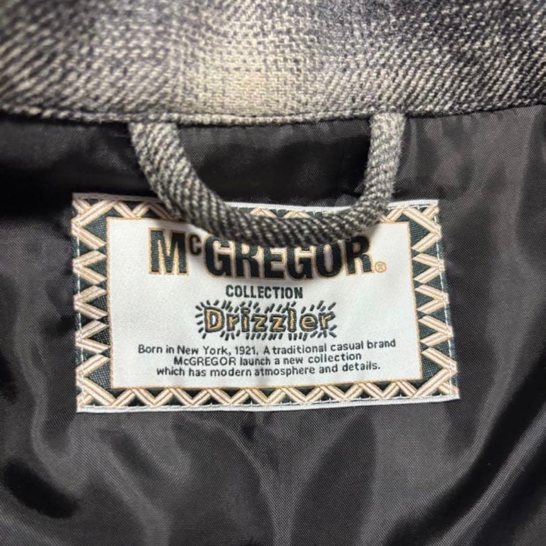 マックレガー スイングトップ ドリズラー ネイビー 裏地チェック G9型