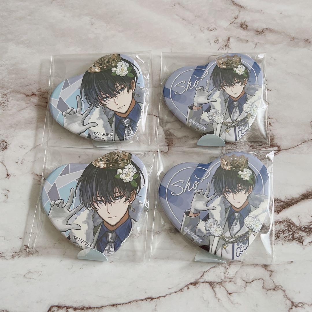 東京エイリアンズ ハート缶バッジ ドレスアップ 天空橋翔 4個セット